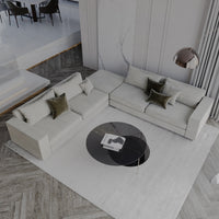 L-shape sofa-offwhite-L:300cm/ W:220cm