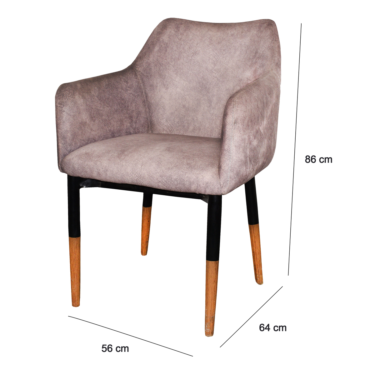 Dining chair-D:64cm/ W:56cm/ H: 86cm