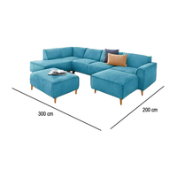 L-shape Sofa-L: 300cm/ W: 200cm.