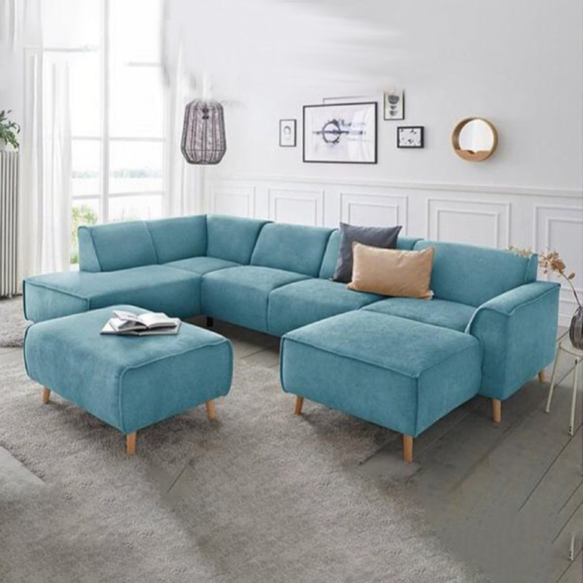 L-shape Sofa-L: 300cm/ W: 200cm.